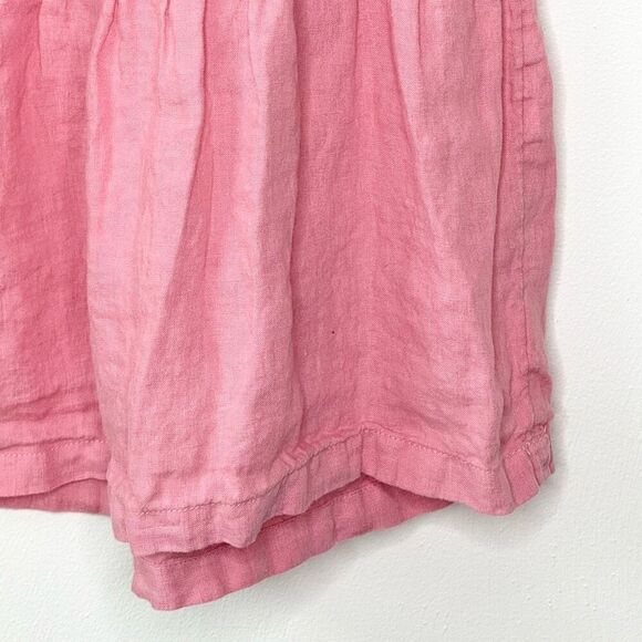 Lucky Brand Linen Light Pink Tiered Midi Sleeveless Dress - Women’s US XS - Picture 4 of 8